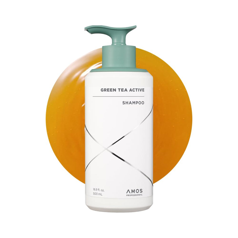 AMOS PROFESSIONAL front packaging showing product and benefits