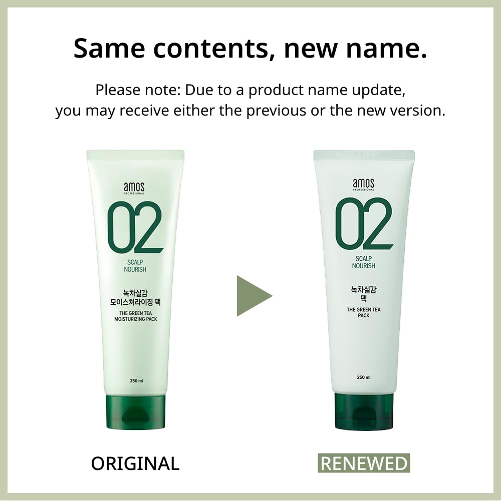 AMOS PROFESSIONAL open tub texture showing creamy mask for deep hydration