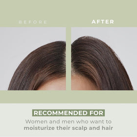 AMOS PROFESSIONAL poured cream close-up highlighting rich conditioning texture