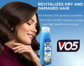 AMOTAOS Alberto VO5 label detail highlighting product information and ingredient clarity
