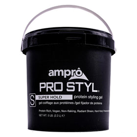 AmPro tub front view showing size and branding for long-lasting hold