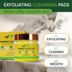 AMVital single-use pad in hand demonstrating easy cleansing and quick use