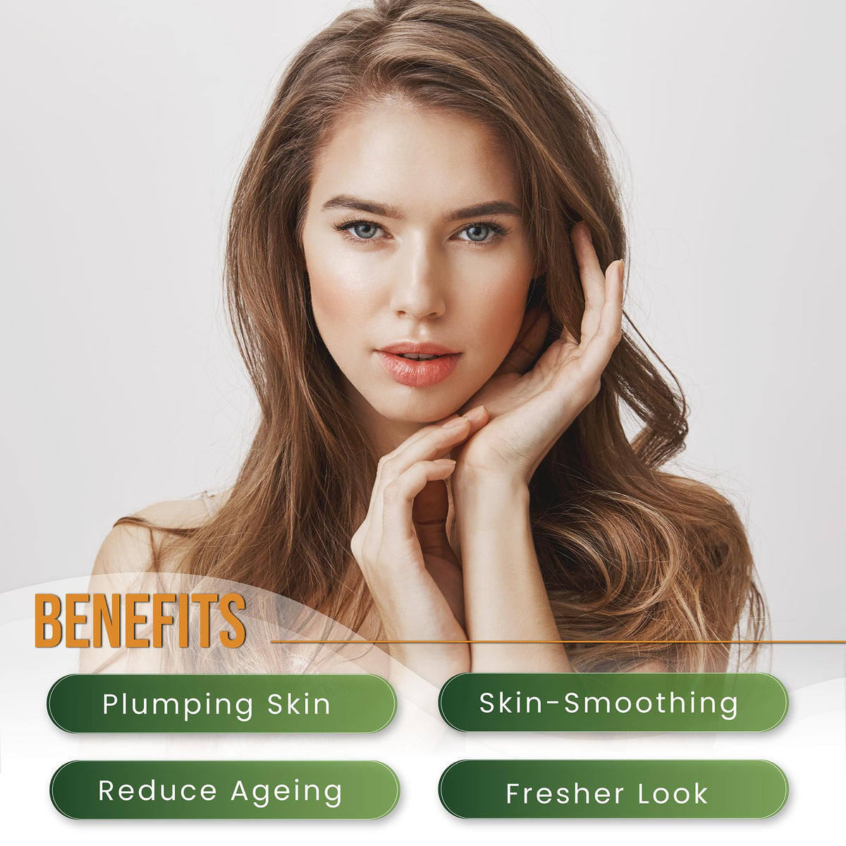 AMVital cream application on hand demonstrating even spread and hydration