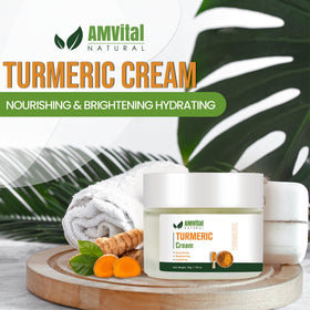 AMVital cream texture close-up displaying smooth, lightweight consistency