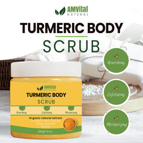 AMVital close-up of scrub texture highlighting gentle exfoliation