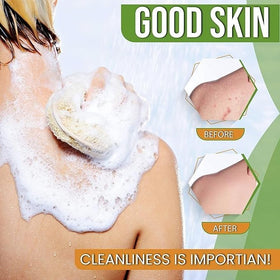 AMVital soap placed on bathroom shelf showing everyday skincare use