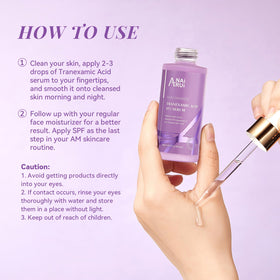 ANAI RUI bottle placed on bathroom shelf conveying daily routine convenience