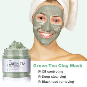 ANAI RUI Dead Sea mud pot open for deep pore cleansing