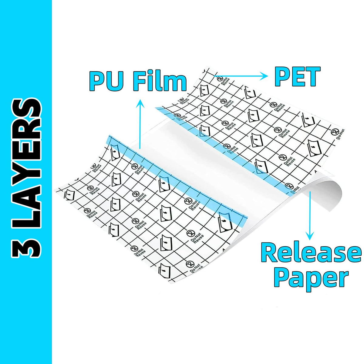 ANAMPION release paper grid detail for accurate cutting benefit