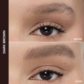 Anastasia Beverly Hills pencil with spoolie in hand for easy blending