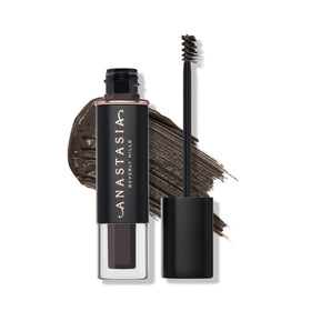 Anastasia Beverly Hills front packaging showing medium brown gel, clear product view and branding benefit: instant tint