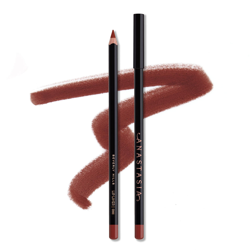 Anastasia Beverly Hills pencil front packaging showing Chai shade and product name, professional finish