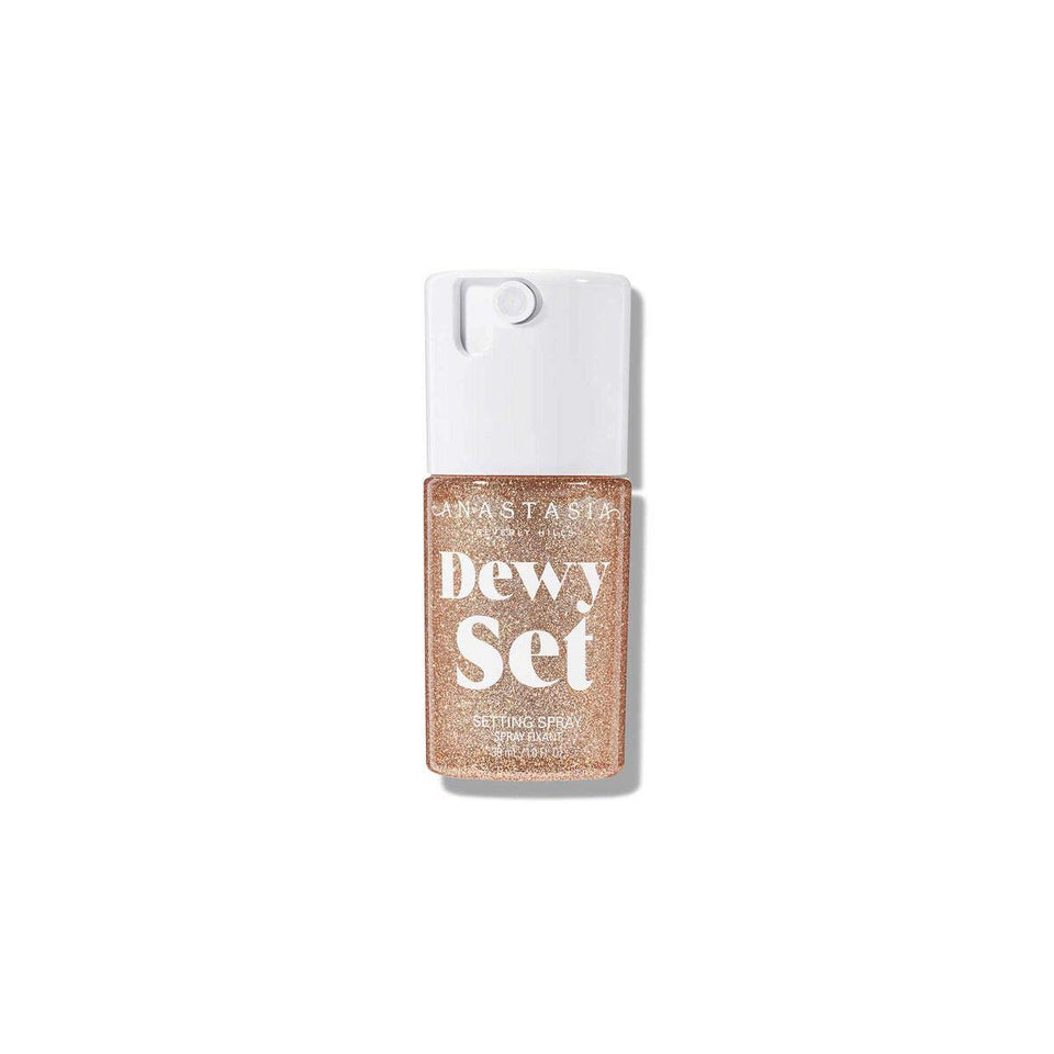 Anastasia Beverly Hills bottle front view showing label and travel-size benefit