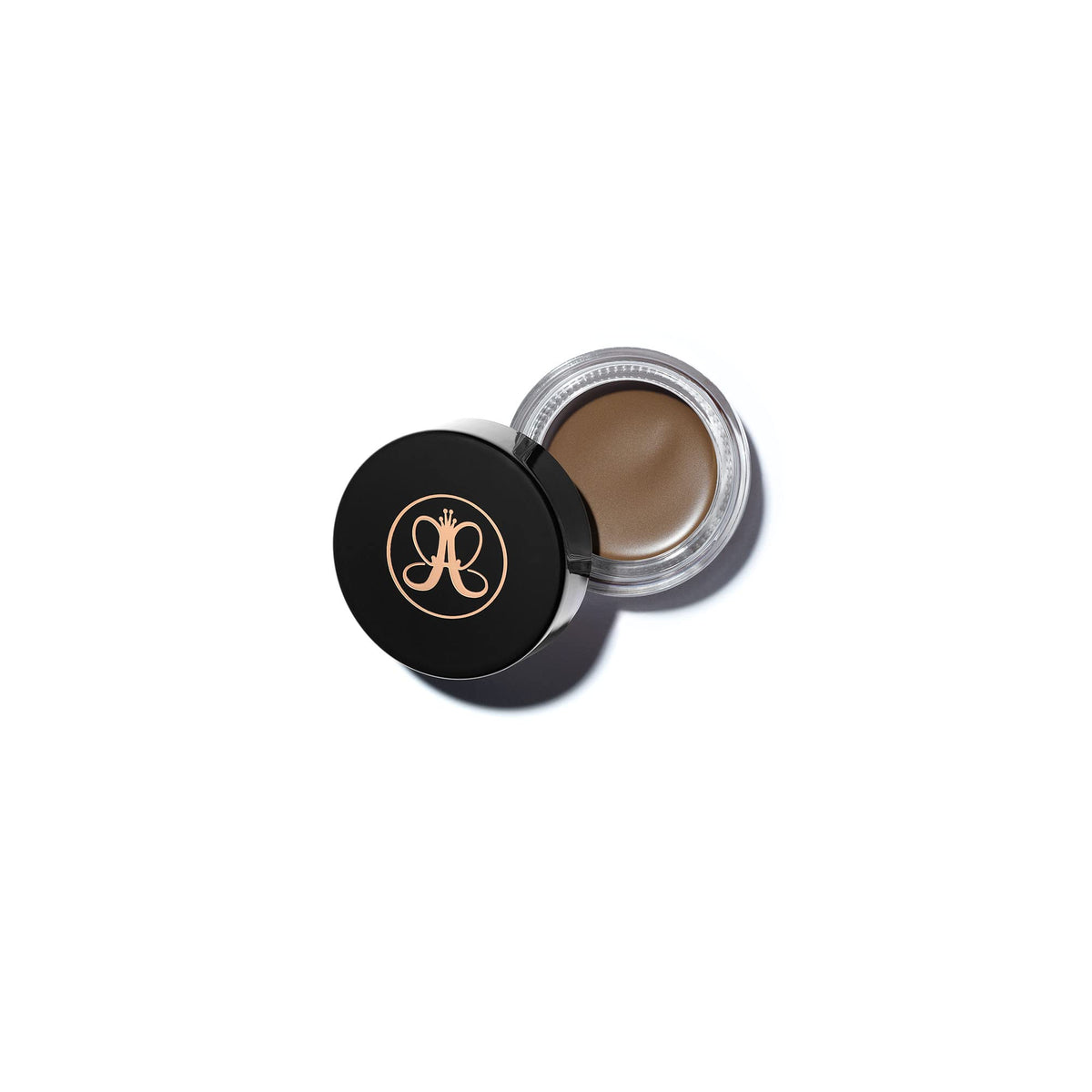 Anastasia Beverly Hills DIPBROW front jar showing compact design and portability