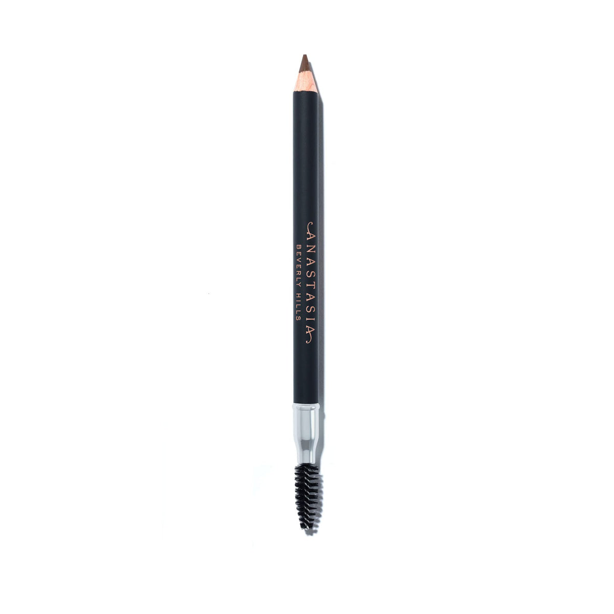 Anastasia Beverly Hills front packaging showing pencil and spoolie, easy selection
