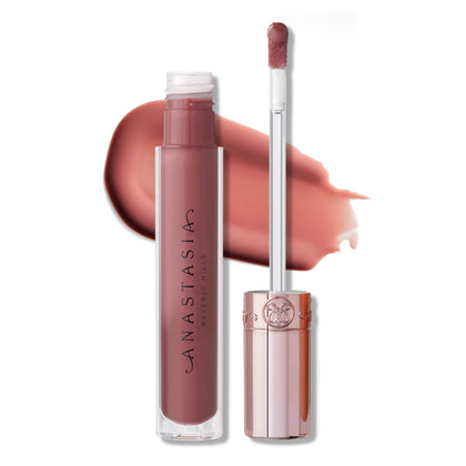 Anastasia Beverly Hills front packaging showing Dusty Rose gloss and branding