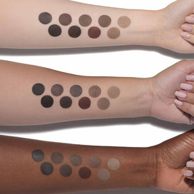 Anastasia Beverly Hills application on brows demonstrating natural fullness benefit