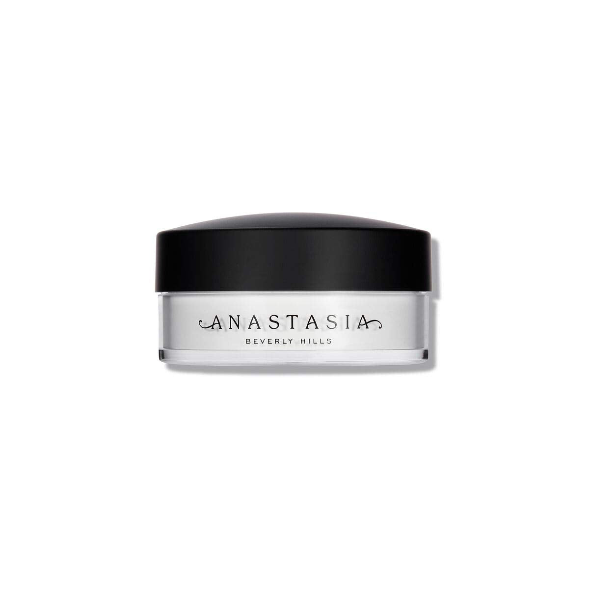 Anastasia Beverly Hills mini jar front view showing compact travel-ready packaging and brand