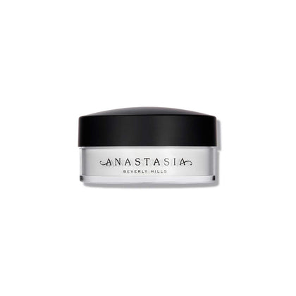Anastasia Beverly Hills mini jar front view showing compact travel-ready packaging and brand