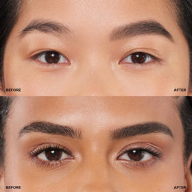 Anastasia Beverly Hills Soft Brown swatch on skin showing natural finish