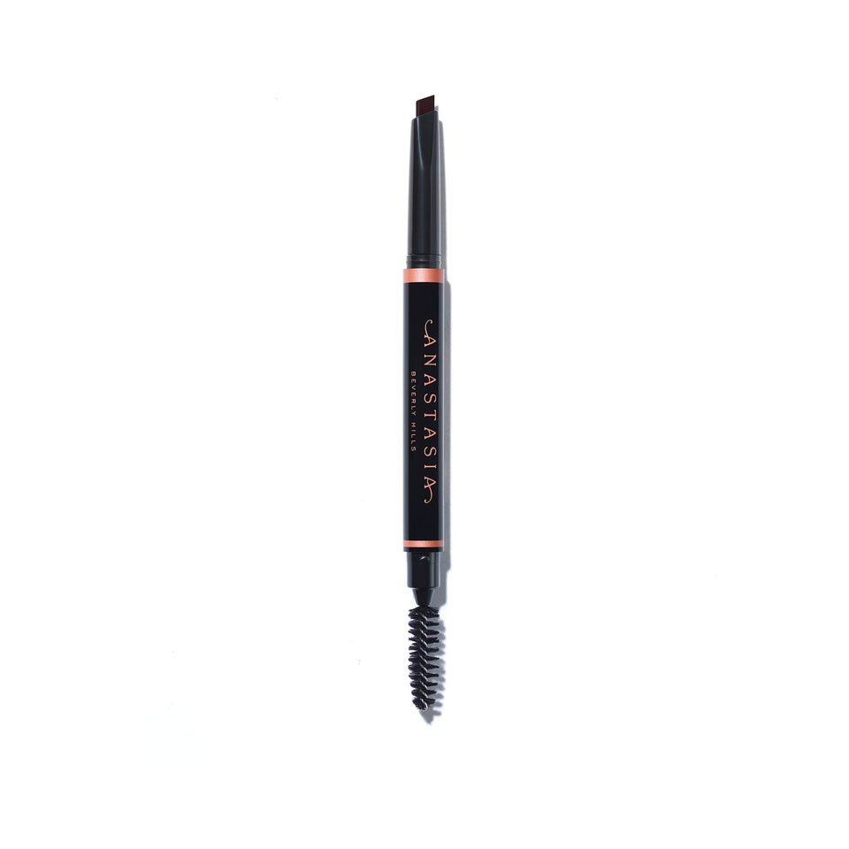 Anastasia Beverly Hills Brow Definer front view showing ebony shade and compact design benefit: easy identification