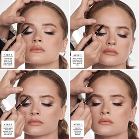 Anastasia Beverly Hills spoolie detail showing soft bristles for seamless blending