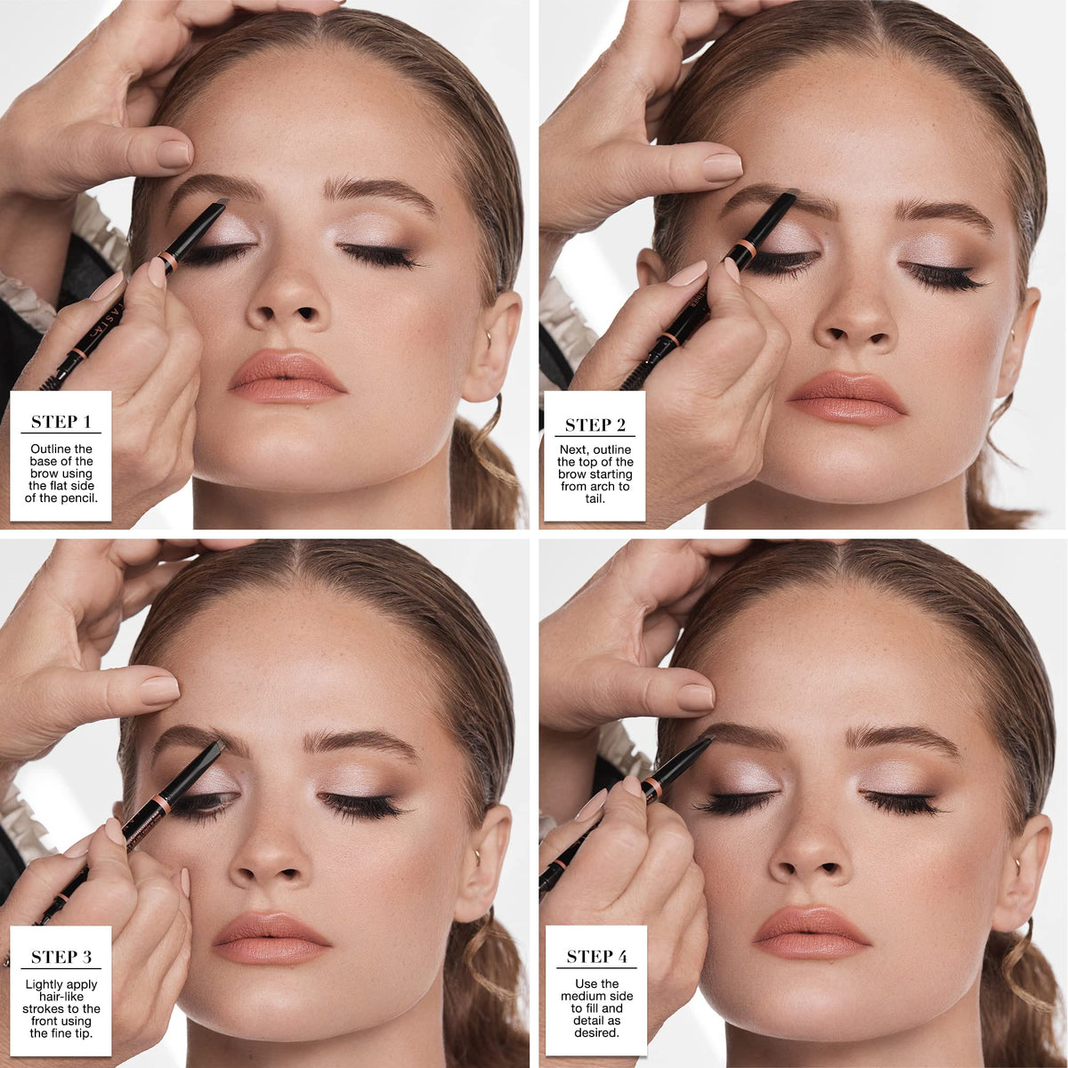 Anastasia Beverly Hills texture swatch on skin highlighting smooth blendability