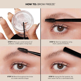 Anastasia Beverly Hills tube next to hand illustrating compact size and easy carry convenience