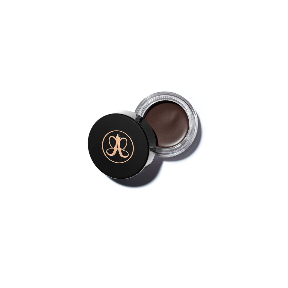 Anastasia Beverly Hills jar front view showing Chocolate shade and branding