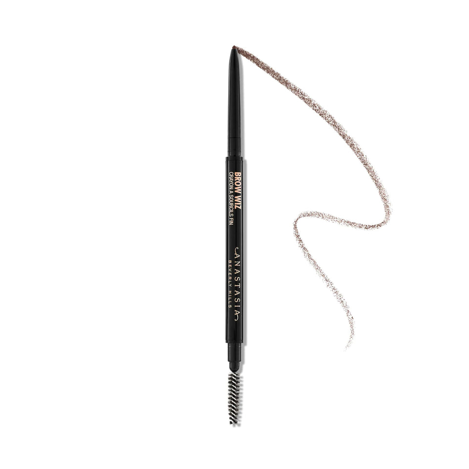 Anastasia Beverly Hills Brow Wiz front packaging showing Auburn shade and compact design