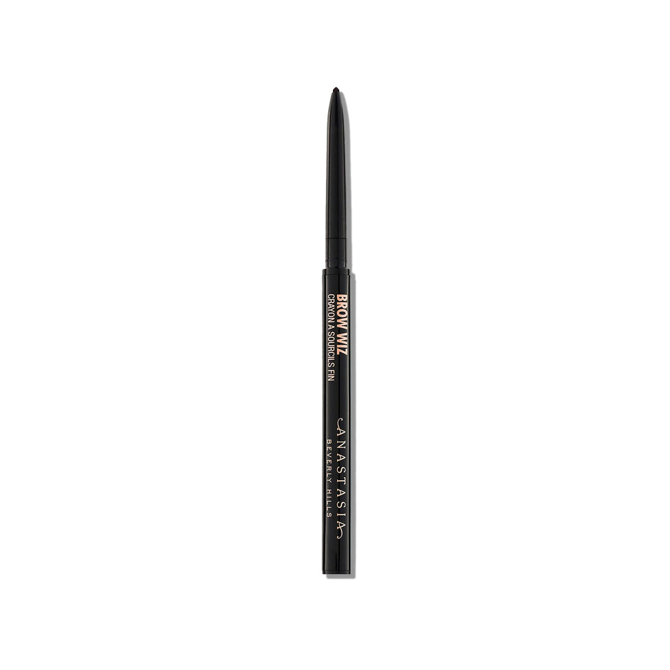Anastasia Beverly Hills Brow Wiz front packaging shows product and shade benefits