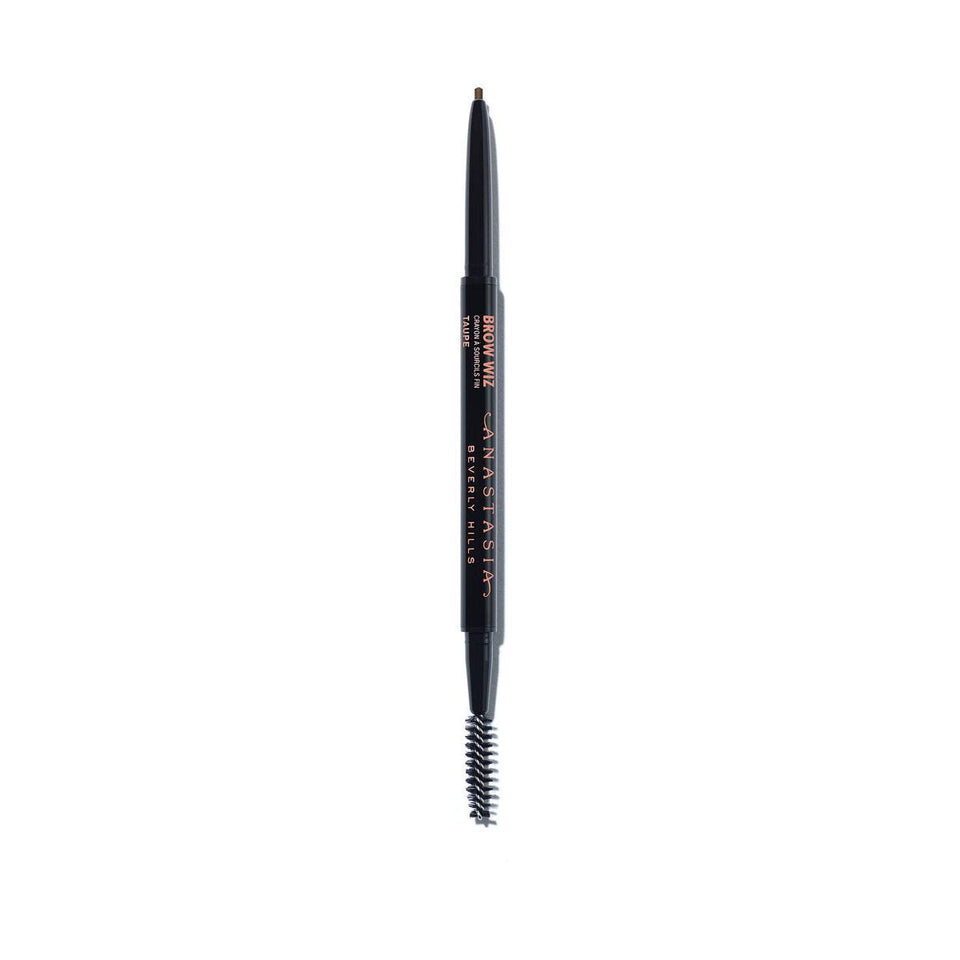 Anastasia Beverly Hills front packaging showing Taupe pencil and cap, clear brand presentation