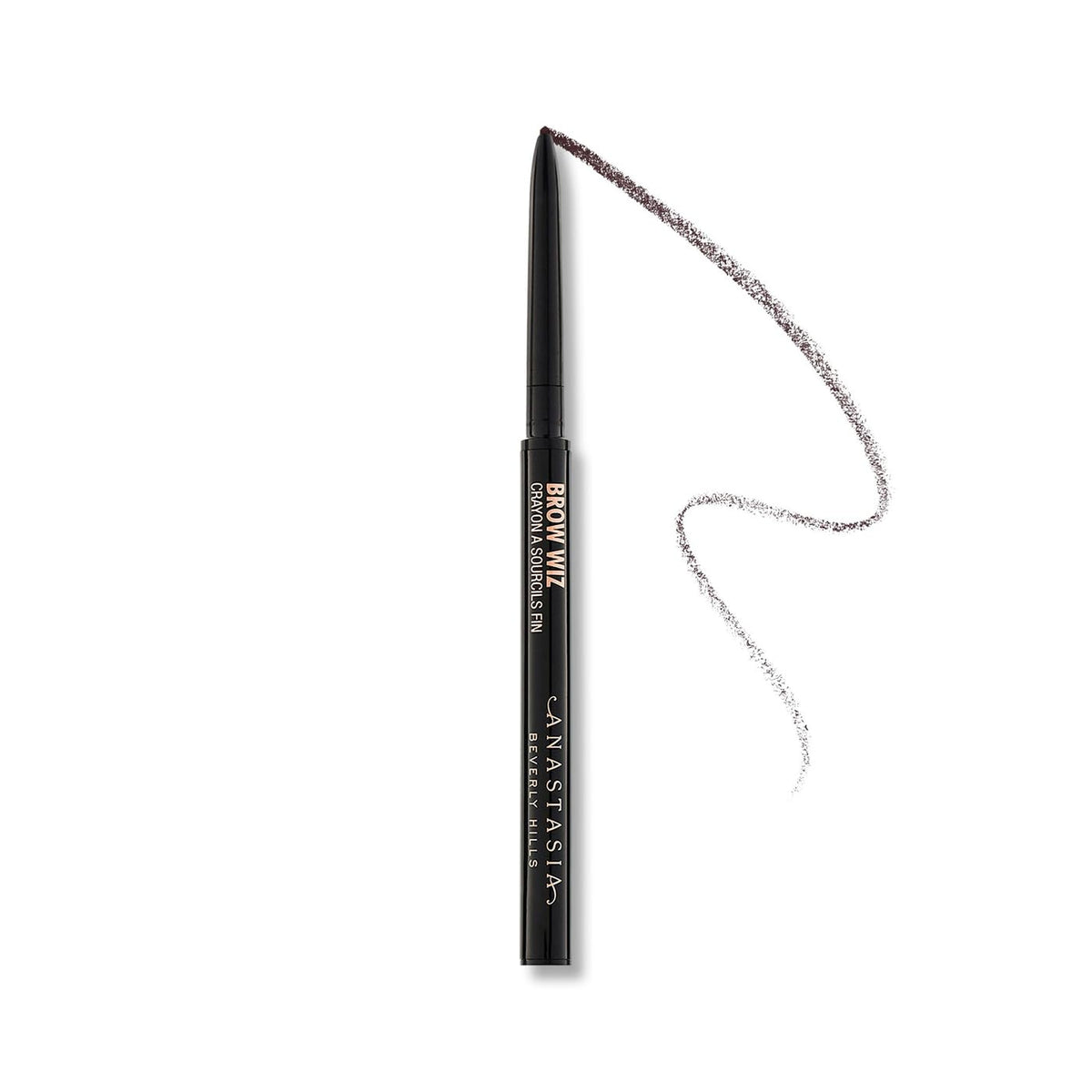 Anastasia Beverly Hills front view showing mini Brow Wiz and compact packaging for travel convenience