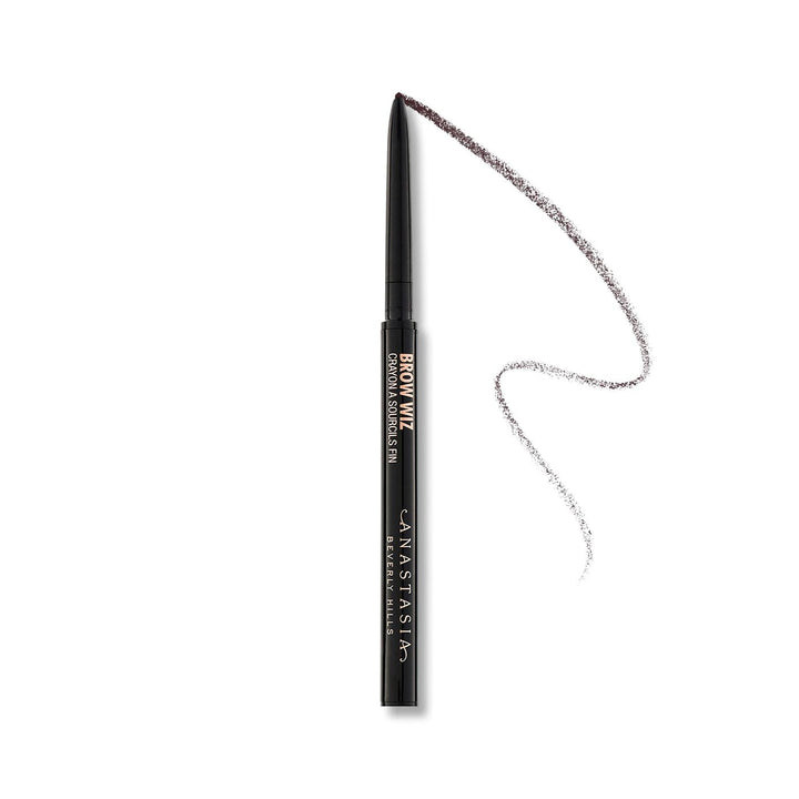 Anastasia Beverly Hills front view showing mini Brow Wiz and compact packaging for travel convenience