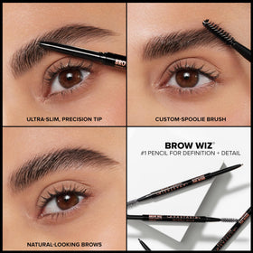 Anastasia Beverly Hills Brow Wiz before and after brows shows defined results