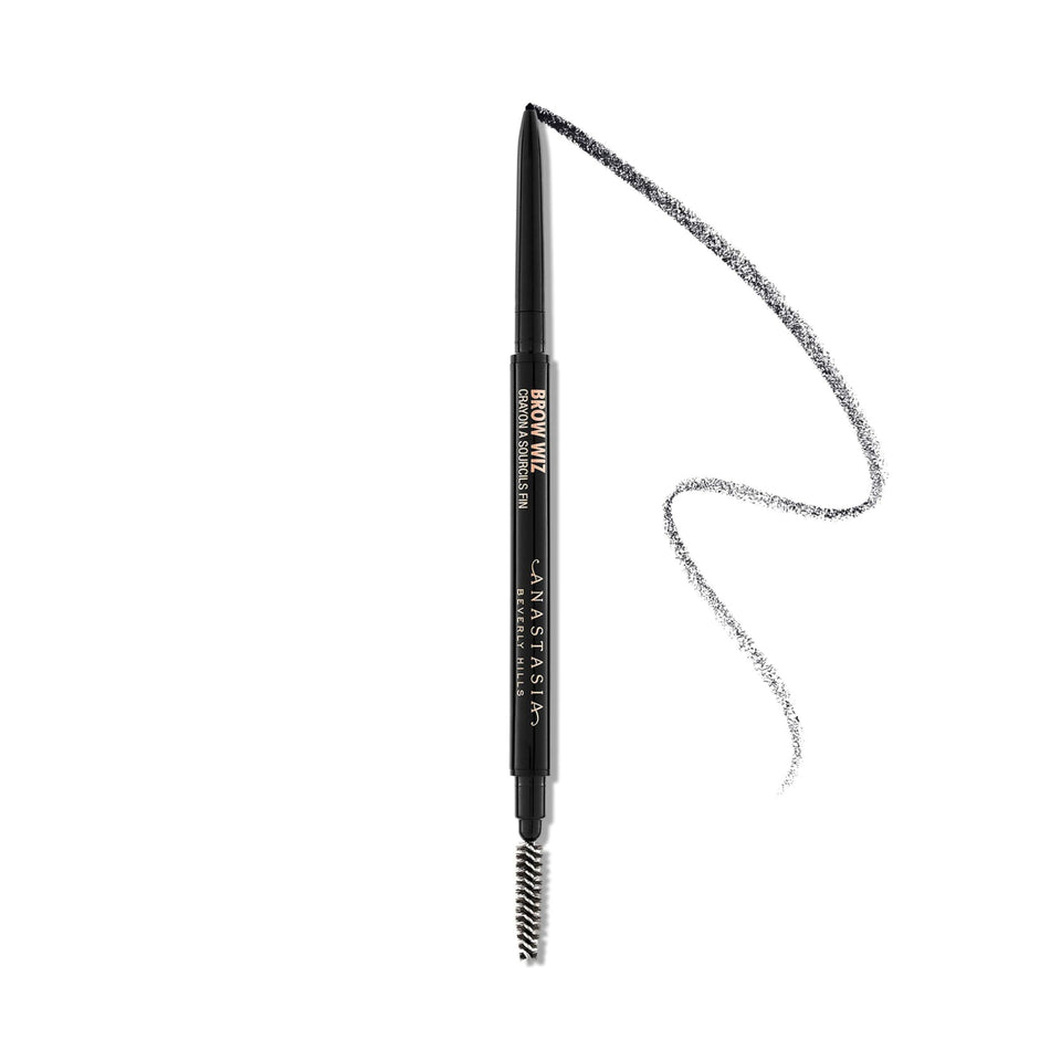 Anastasia Beverly Hills Brow Wiz front packaging shows product and color