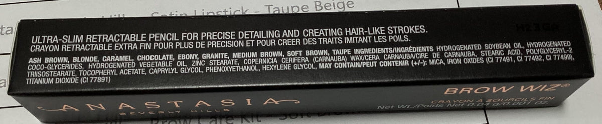 Anastasia Beverly Hills product label and ingredient area emphasizing formulation transparency