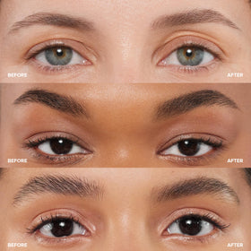Anastasia Beverly Hills gel applied on eyebrow for natural hold