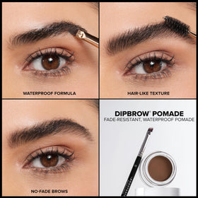 Anastasia Beverly Hills before and after brow transformation benefit