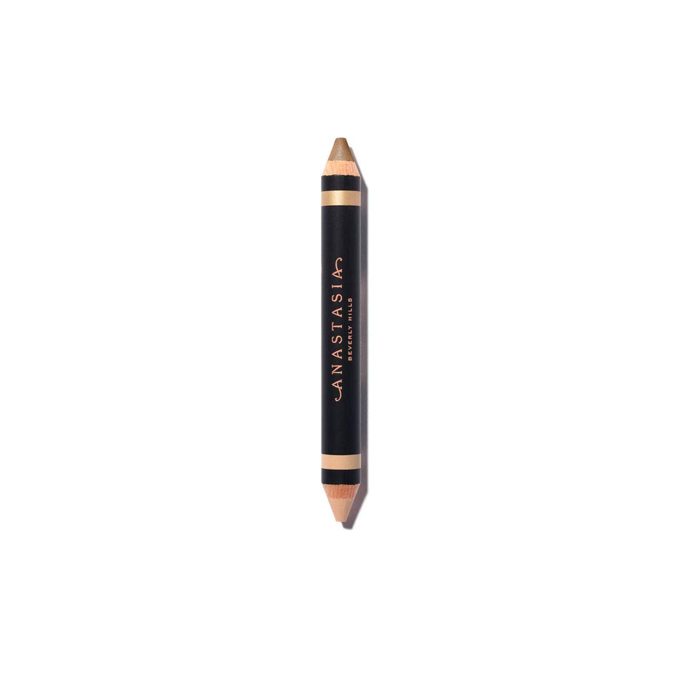 Anastasia Beverly Hills front packaging of the highlighting duo pencil, compact convenience