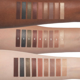 Anastasia Beverly Hills palette held in hand to show compact size and portability for on-the-go makeup
