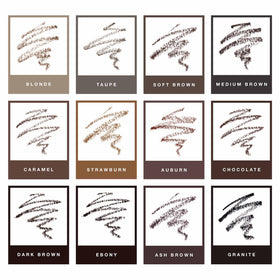 Anastasia Beverly Hills dense spoolie brush showing blending efficiency for natural finish