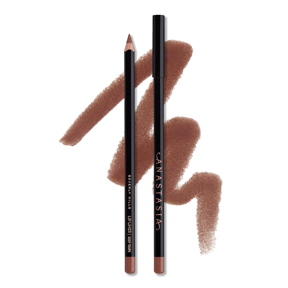 Anastasia Beverly Hills lip liner front view showing pencil and label for precise shaping