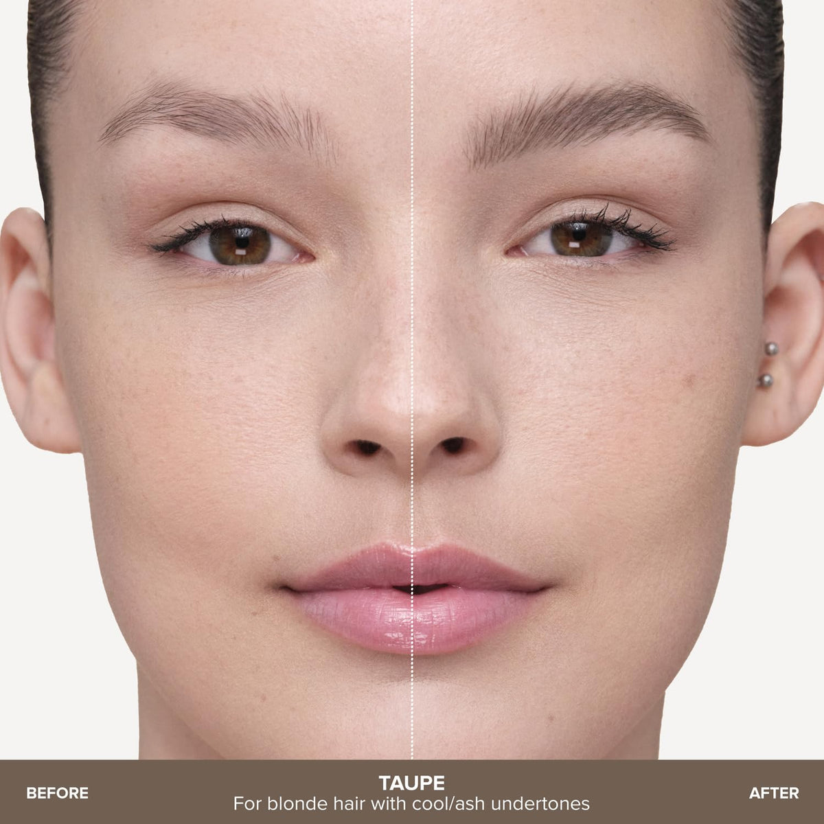 Anastasia Beverly Hills Microstroke next to a spoolie for scale and easy styling demonstration