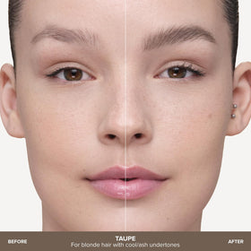 Anastasia Beverly Hills Microstroke next to a spoolie for scale and easy styling demonstration