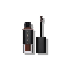 Anastasia Beverly Hills mini brow gel front packaging showing product benefit portability