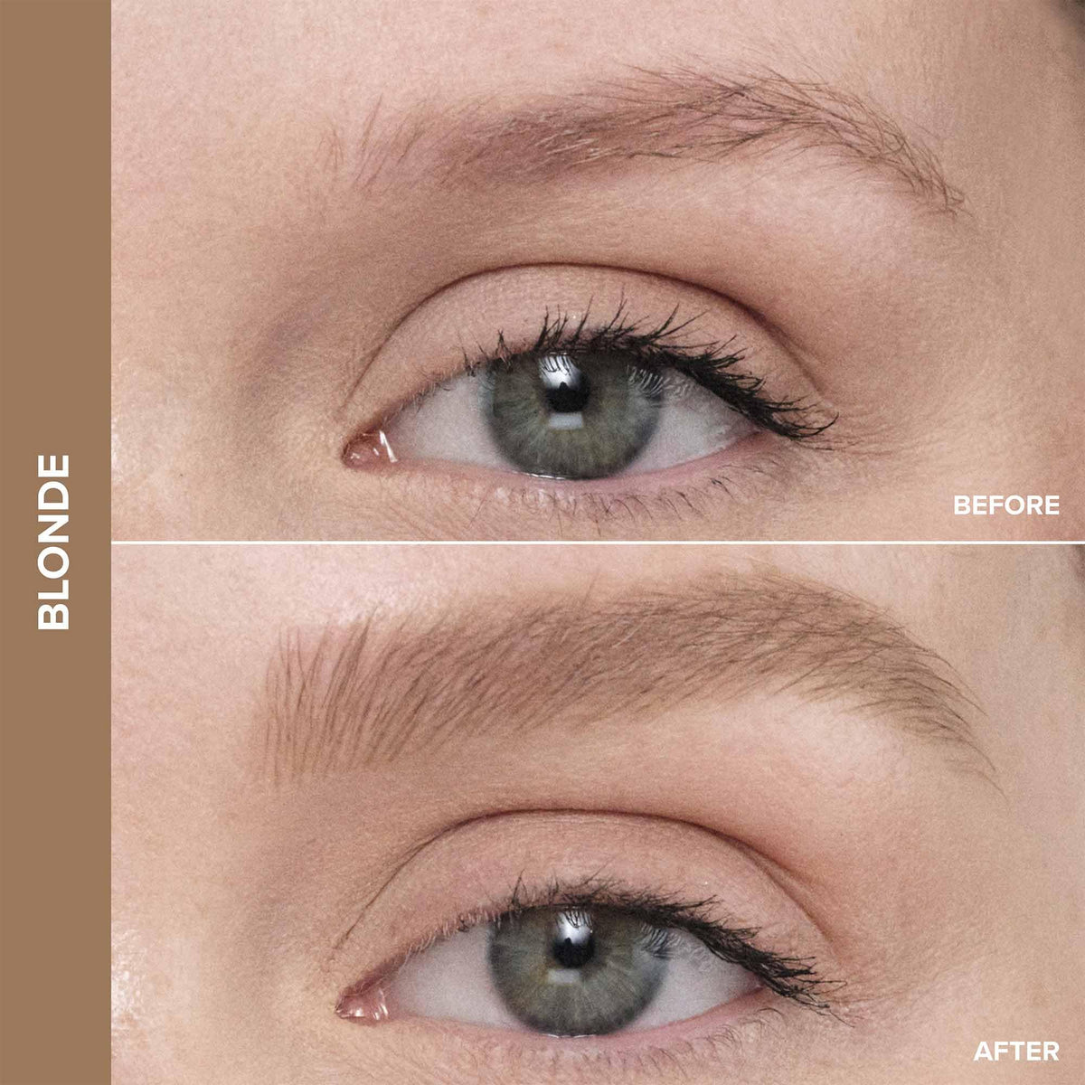 Anastasia Beverly Hills pencil used with spoolie demonstrating easy blending and finish