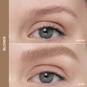 Anastasia Beverly Hills pencil used with spoolie demonstrating easy blending and finish