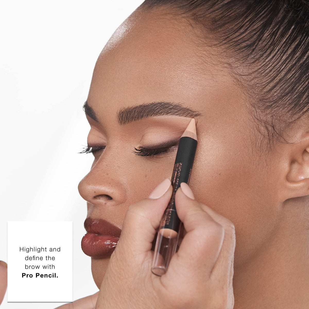 Anastasia Beverly Hills Pro Pencil used on waterline for visible brightening effect