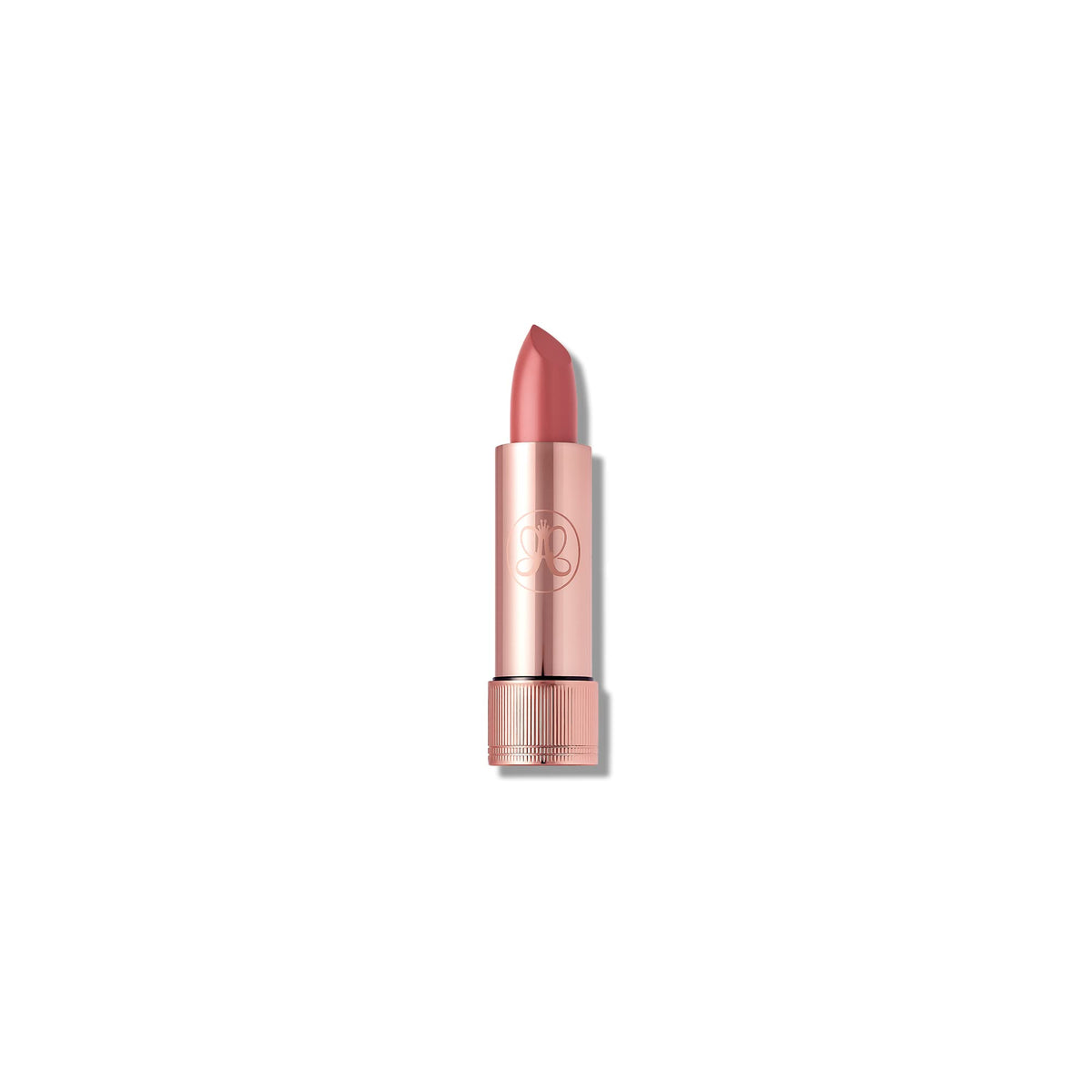 Anastasia Beverly Hills front packaging showing Dusty Rose shade and benefit of instant polish